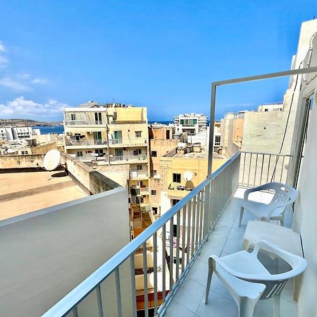 Spacious 2Br Penthouse With A Large Front-Terrace - Close To Bugibba Perched Beach St. Paul's Bay Esterno foto